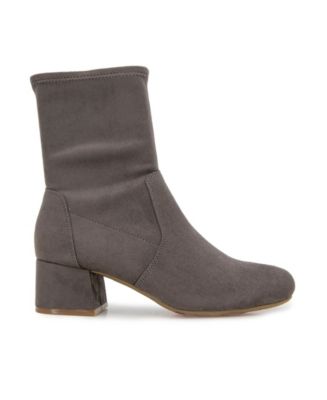 Women's  Road Stretch Block Heel Booties