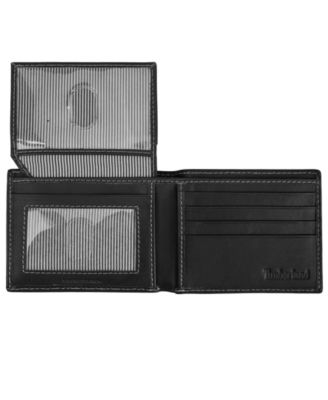 Men's Cloudy Passcase Leather Wallet