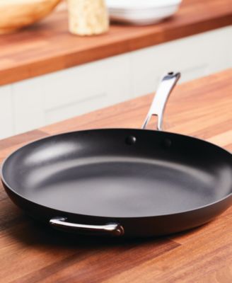 Cook + Create Hard Anodized Nonstick Frying Pan with Helper Handle, 14"