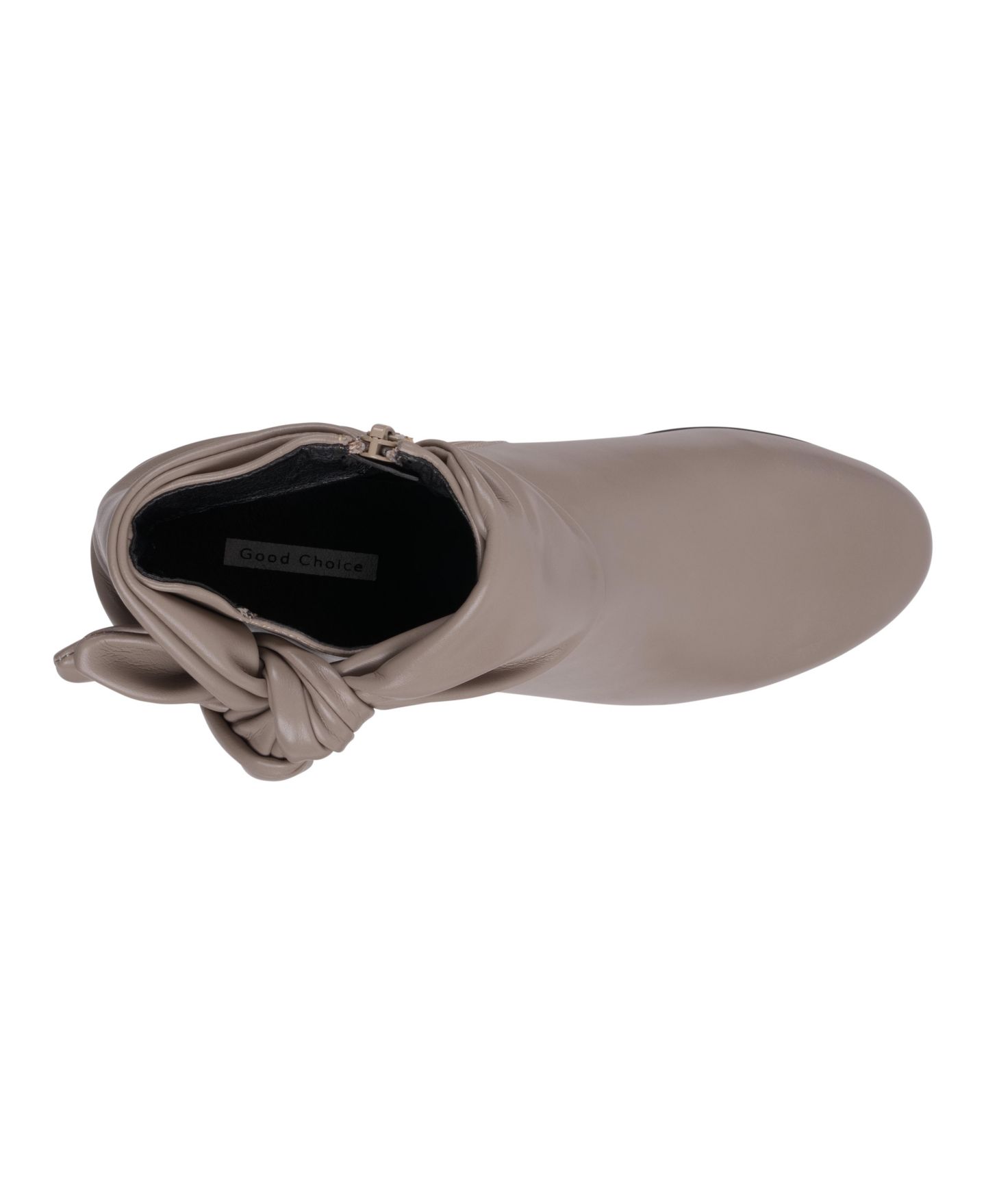 Женские ботинки GC Shoes Lavan Bow Detail Ankle, цвет: Серо-коричневый — фото 4