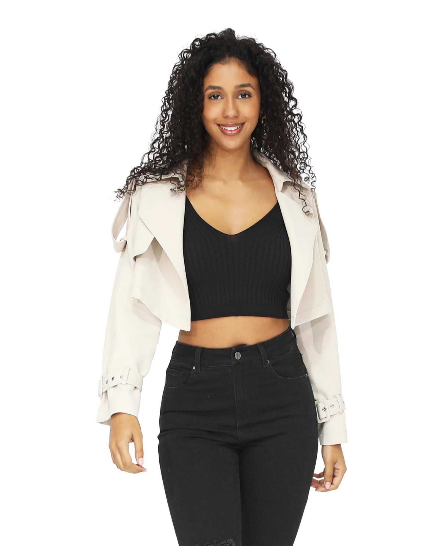 Women's Manhattan Cropped Trench