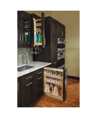 6" Pullout Kitchen Cabinet Filler Organizer Spice Rack, 432-BF-6C