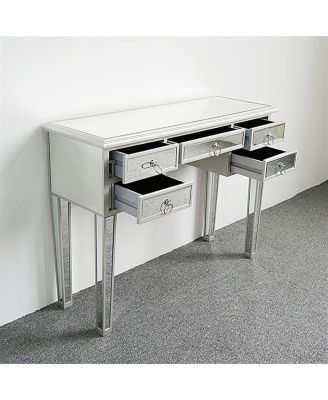 Mirrored Entryway Console – Elegant and Modern Accent Table for Hallways or Foyers