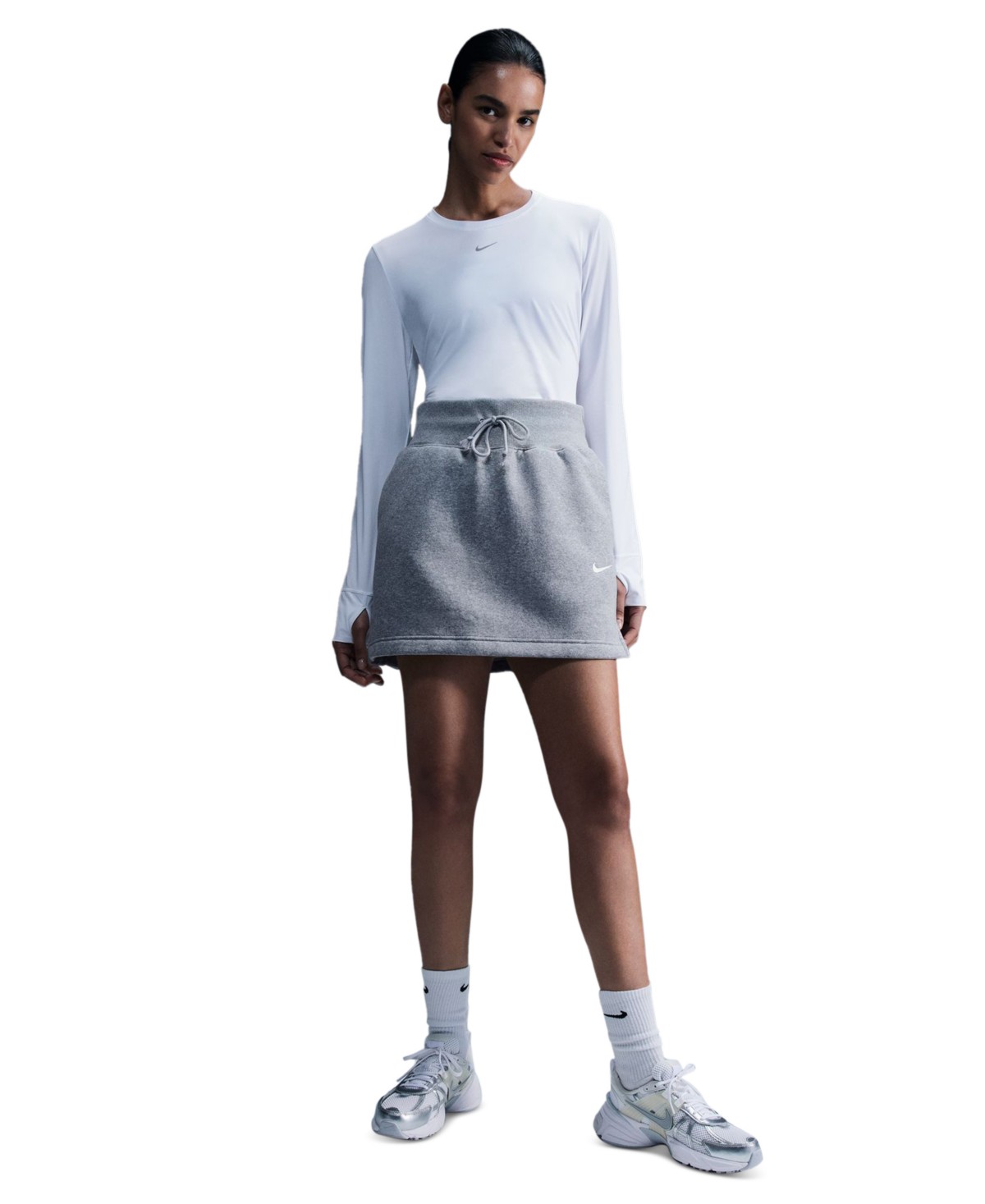 Женские Nike Women's One Classic Dri-FIT Long-Sleeve Top — фото 1