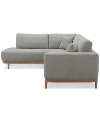 Jharli 2-Pc. Fabric Sectional Sofa, Created for Macy's