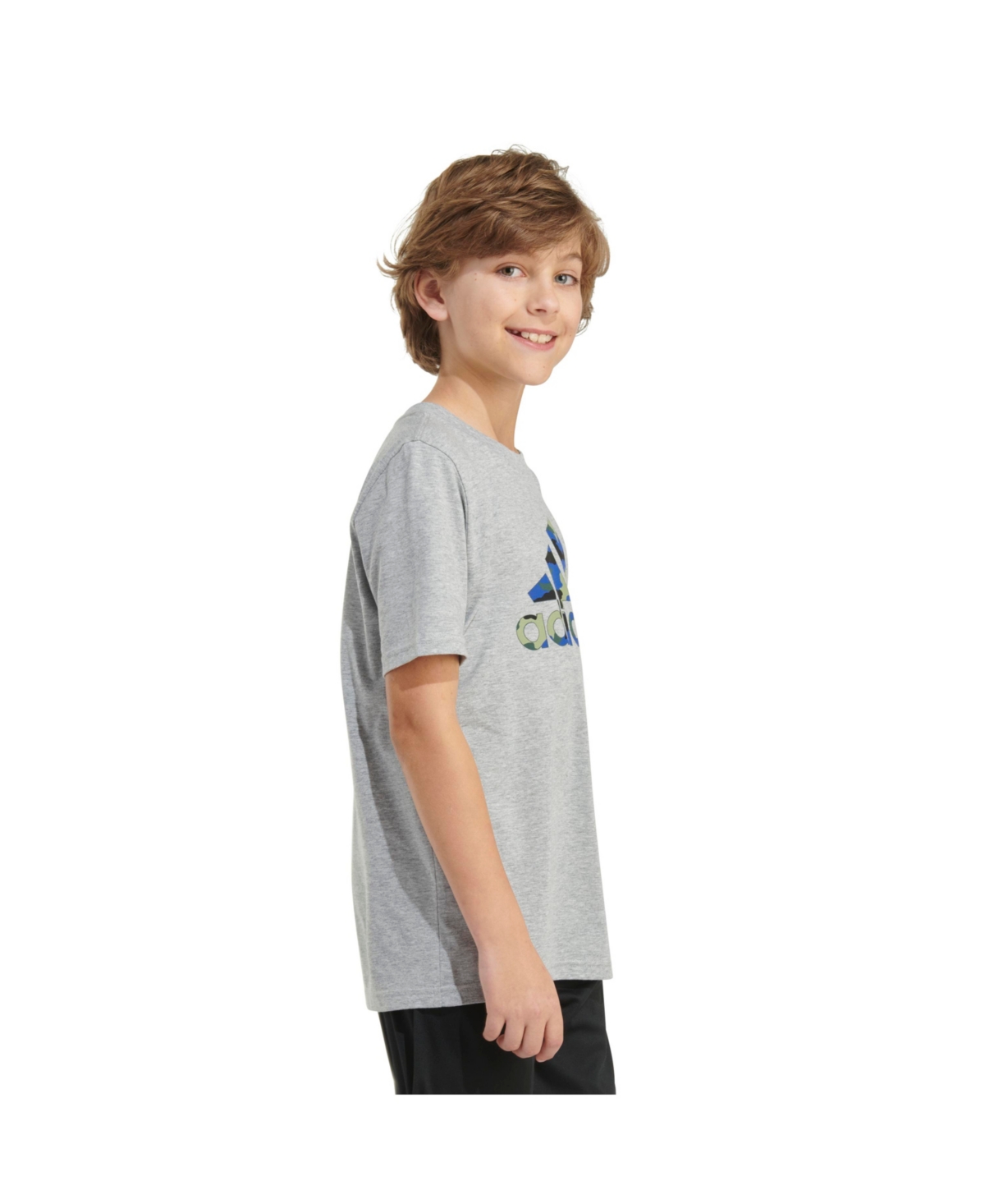 adidas Big Boys Short Sleeve 