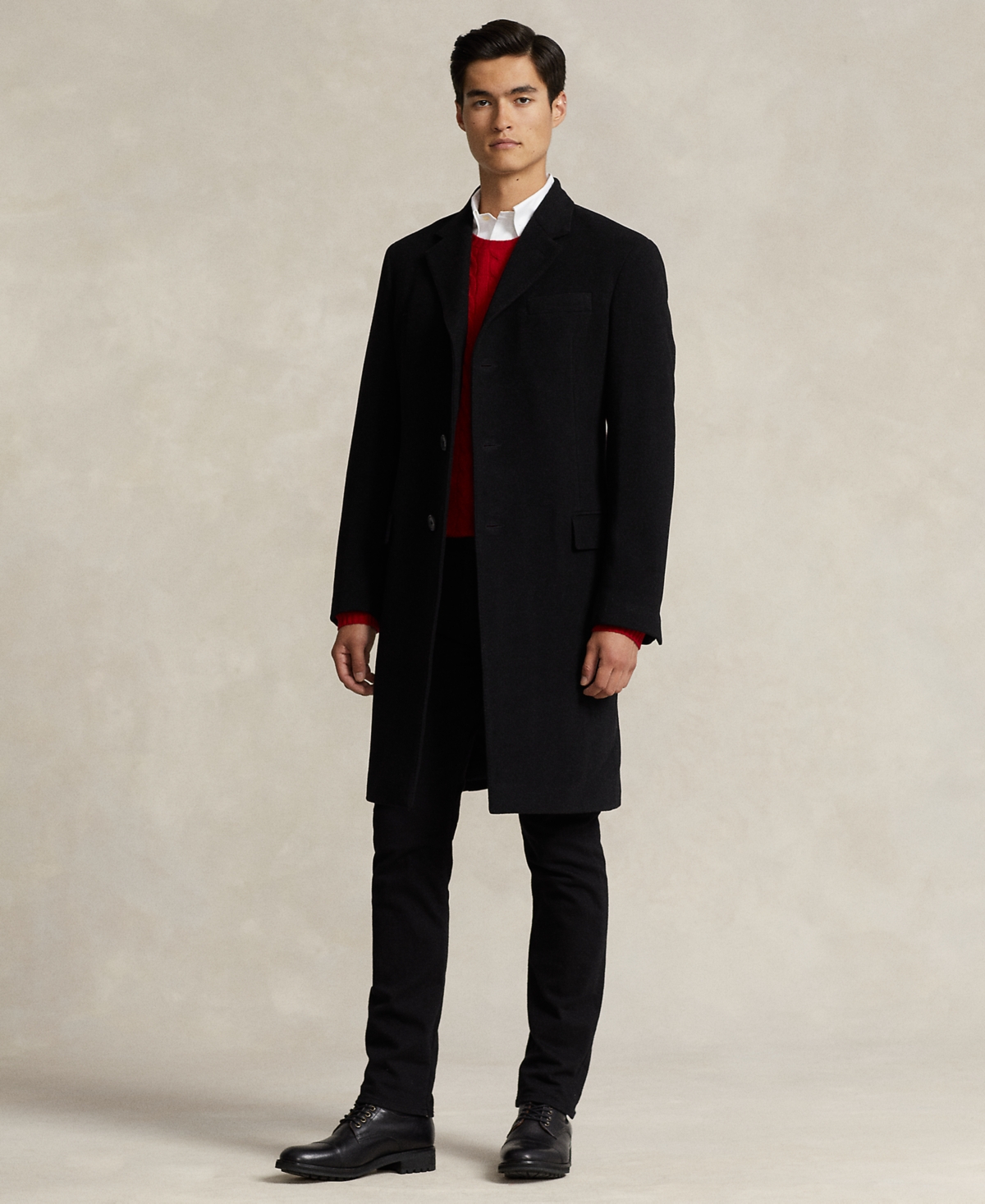 Polo Ralph Lauren Men's Brushed Twill Topcoat