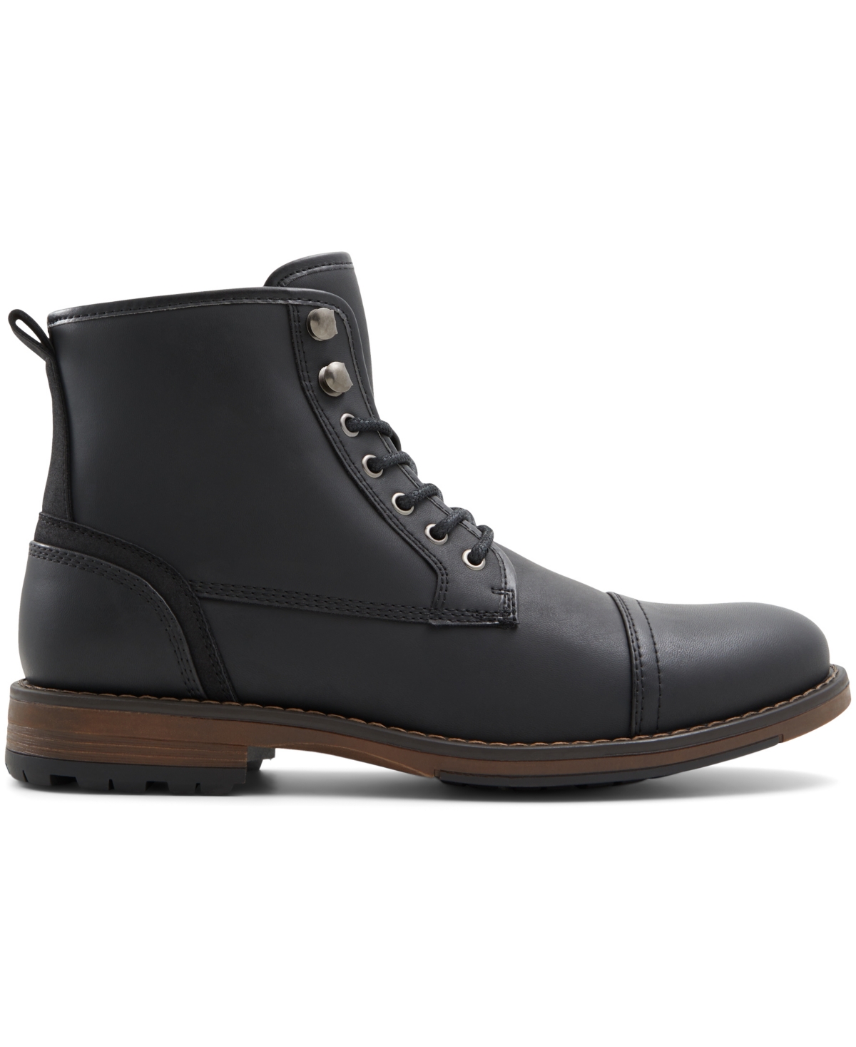 Call It Spring Men's Donovann Synthetic Ankle Boots In Other Black