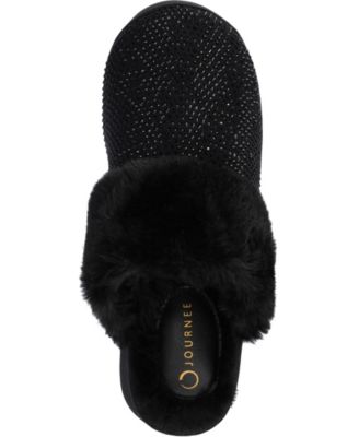 Women's Emmber Rhinestone Platform Slippers