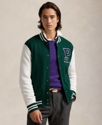 Polo Ralph Lauren Men s Fleece Letterman Jacket Macy s