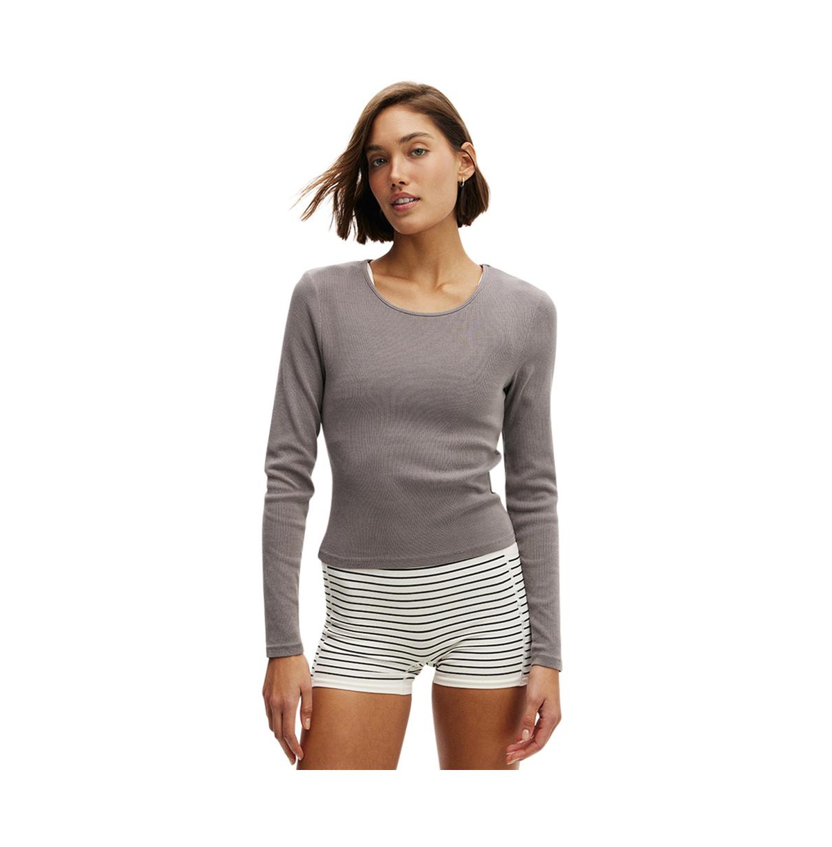 Cotton On Women's Active Core Rib Longsleeve