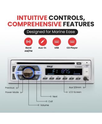 Marine Bluetooth CD/MP3 Radio Receiver