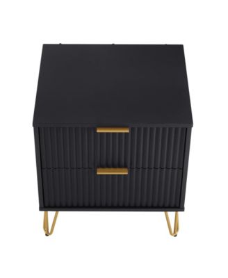 DUMBO 2-Drawer Modern Nightstand