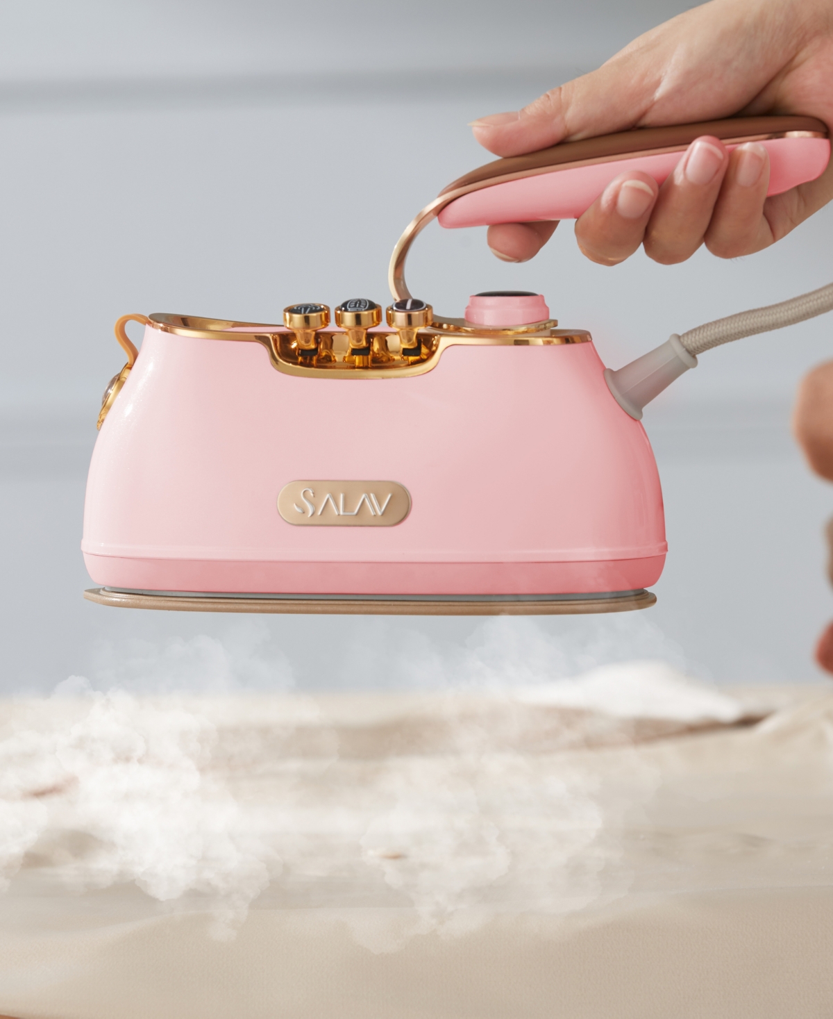 Salav Is-900 Retro Edition Duopress Garment Steamer And Iron
