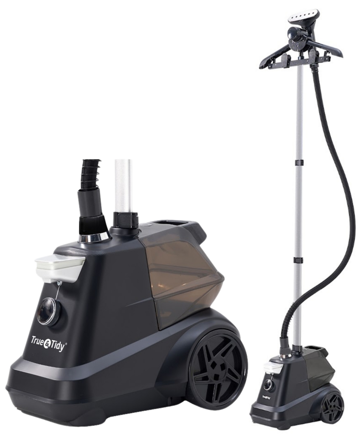TRUE & TIDY SX3 INDUSTRIAL GARMENT STEAMER WITH STEAM SELECTION AND POWER PEDAL 