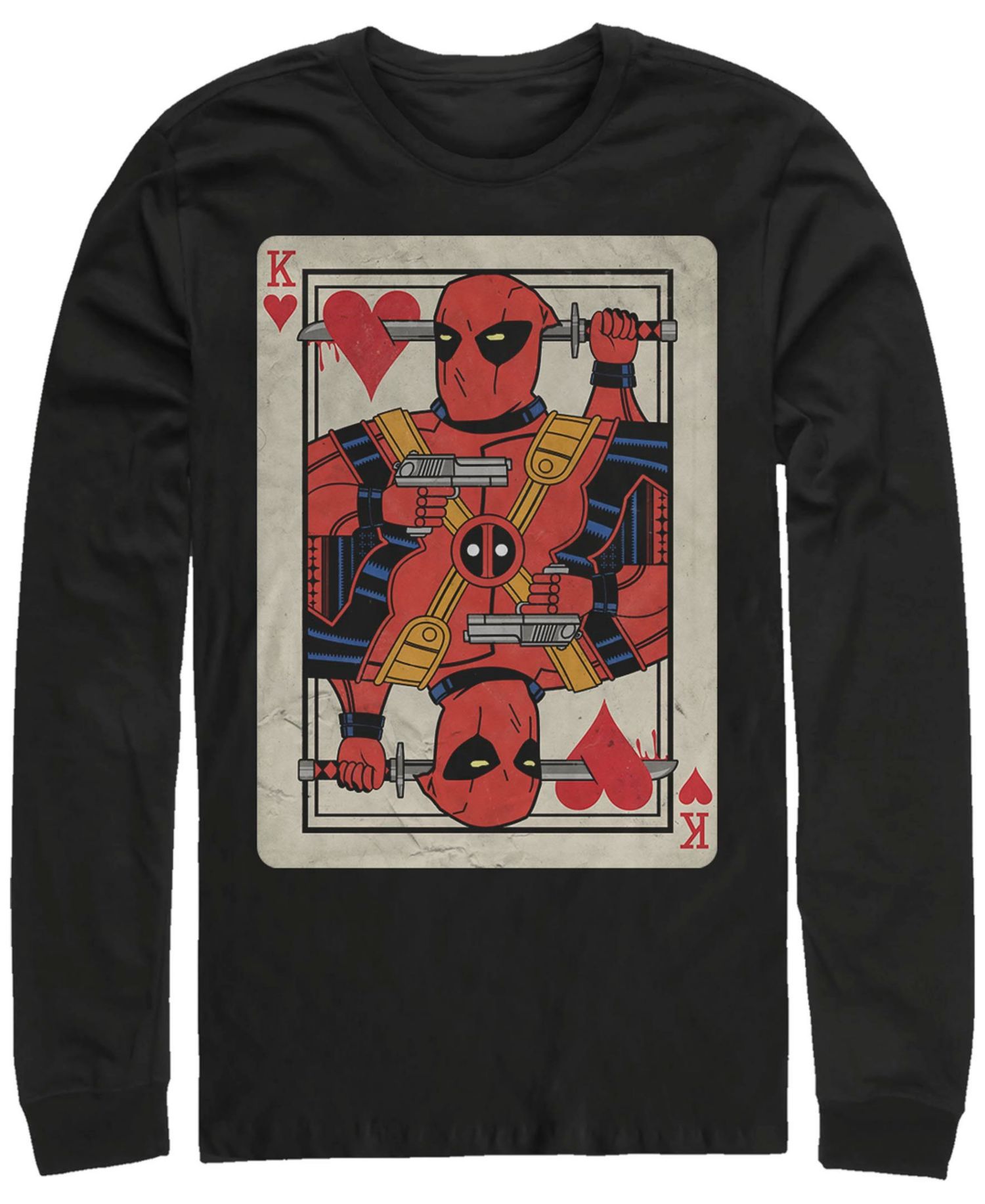 Men's Dead Pool King Long Sleeve T-Shirt