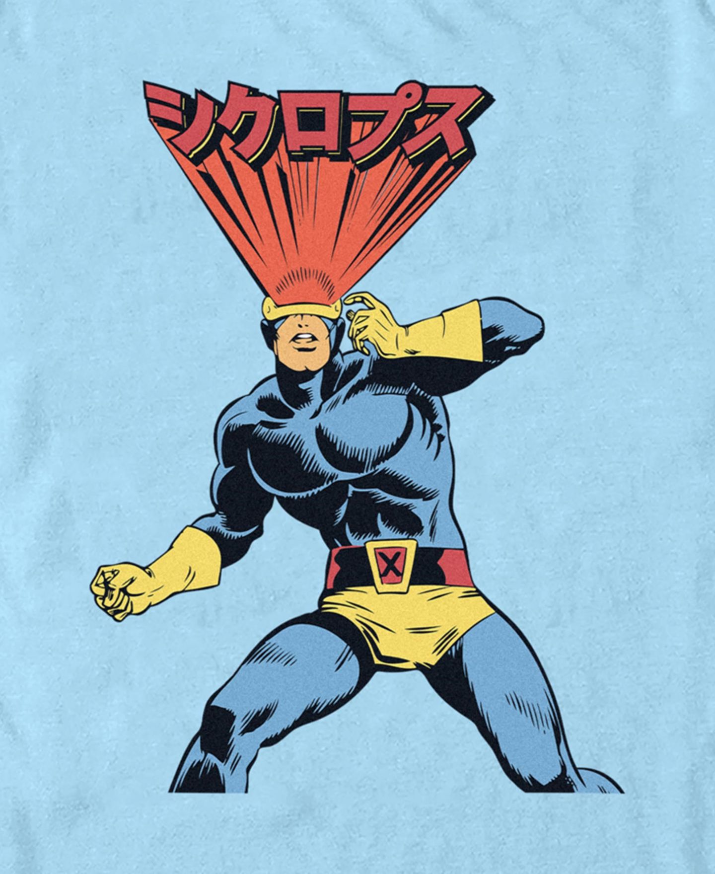 Мужская футболка Fifth Sun Cyclops Japanese Short Sleeve, цвет: Светлый синий — фото 3