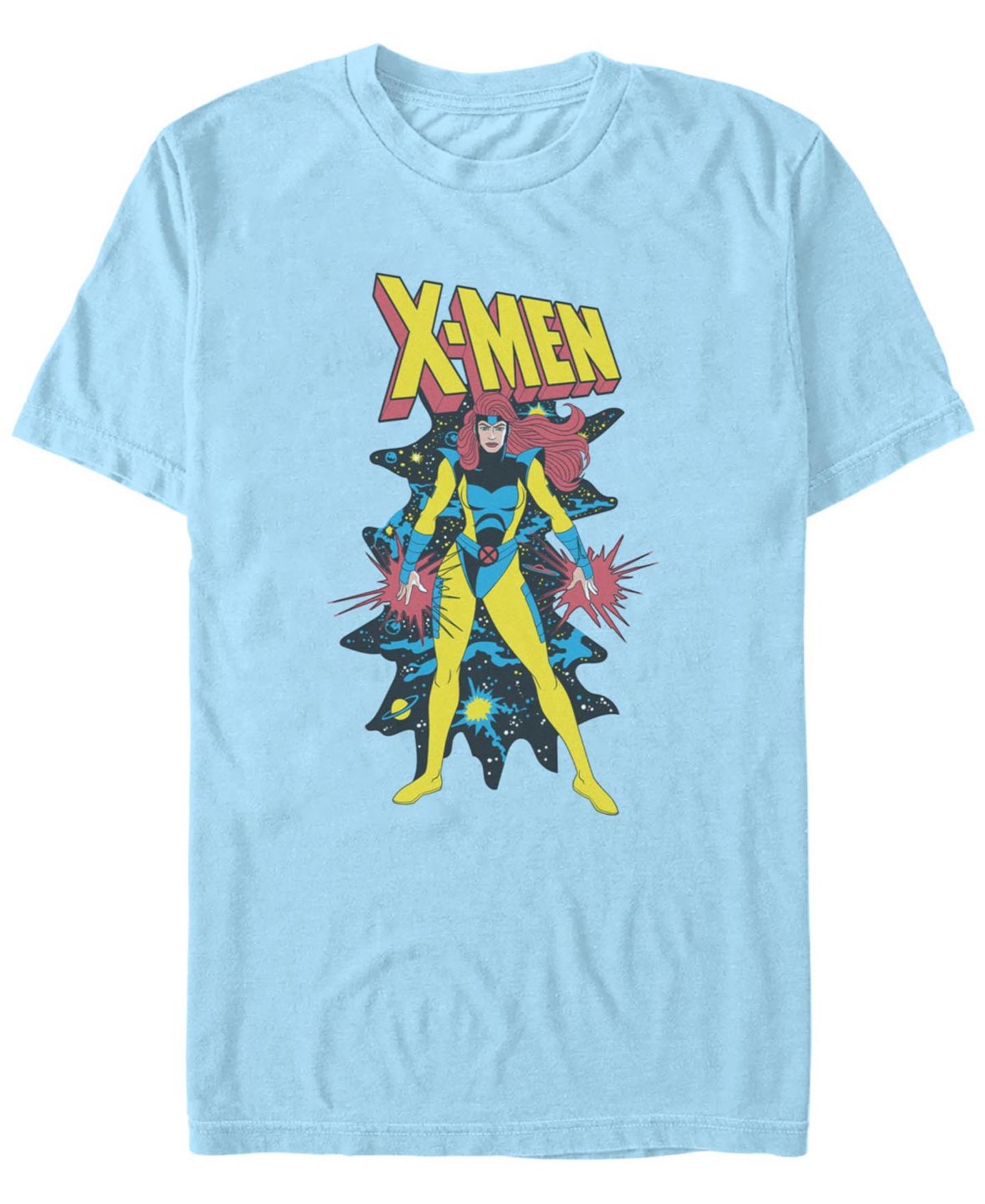 Мужская футболка Fifth Sun Jean Grey Cosmic Short Sleeve, цвет: Светлый синий — фото 1