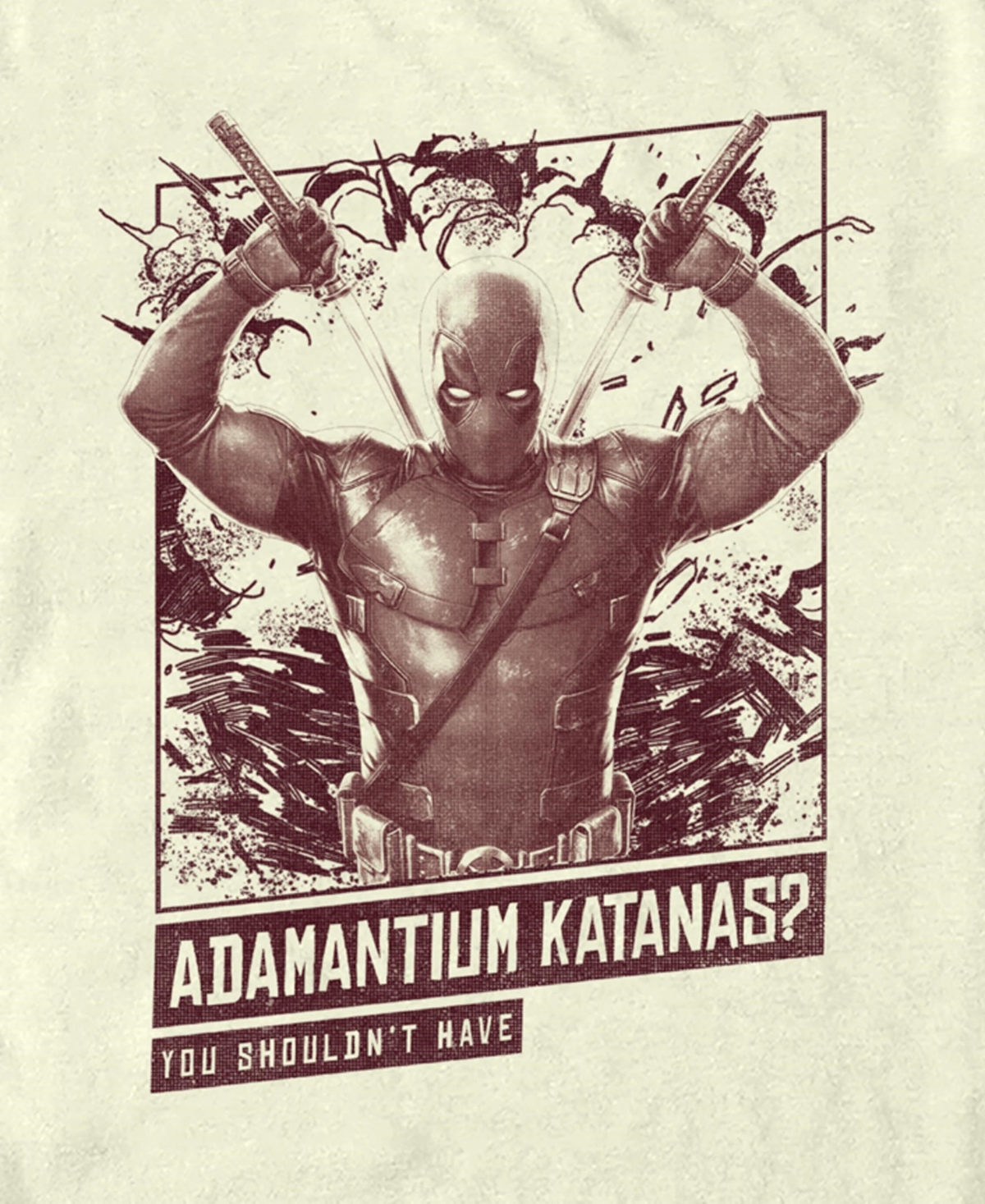 Fifth Sun Men's Adamntium Katanas Short Sleeve T-Shirt