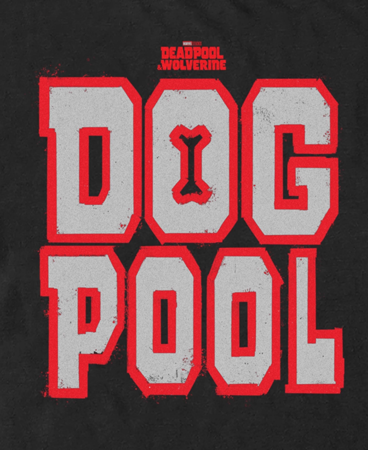 Fifth Sun Men's Dogpool Letters Short Sleeve T-Shirt