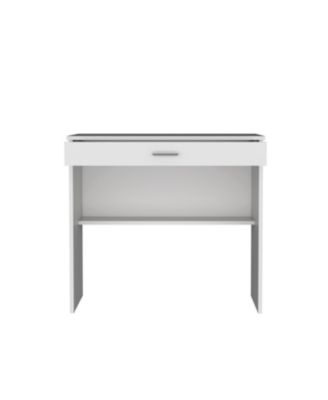 Storage Storage Desk, Spacious Stylish with Drawer and Shelf