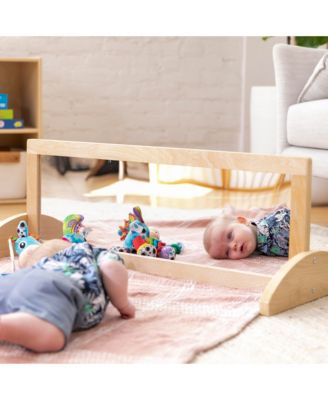 Toddler Single-Sided Bi-Directional Mirror, Natural