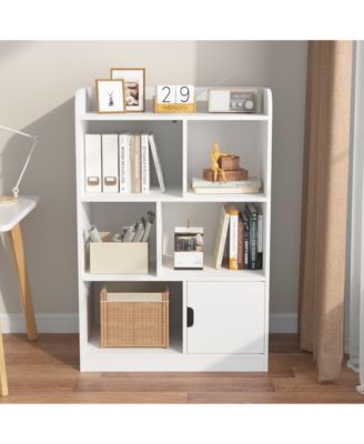 Kids Bookcase with 6 Compartments – Organized and Accessible Bookshelf