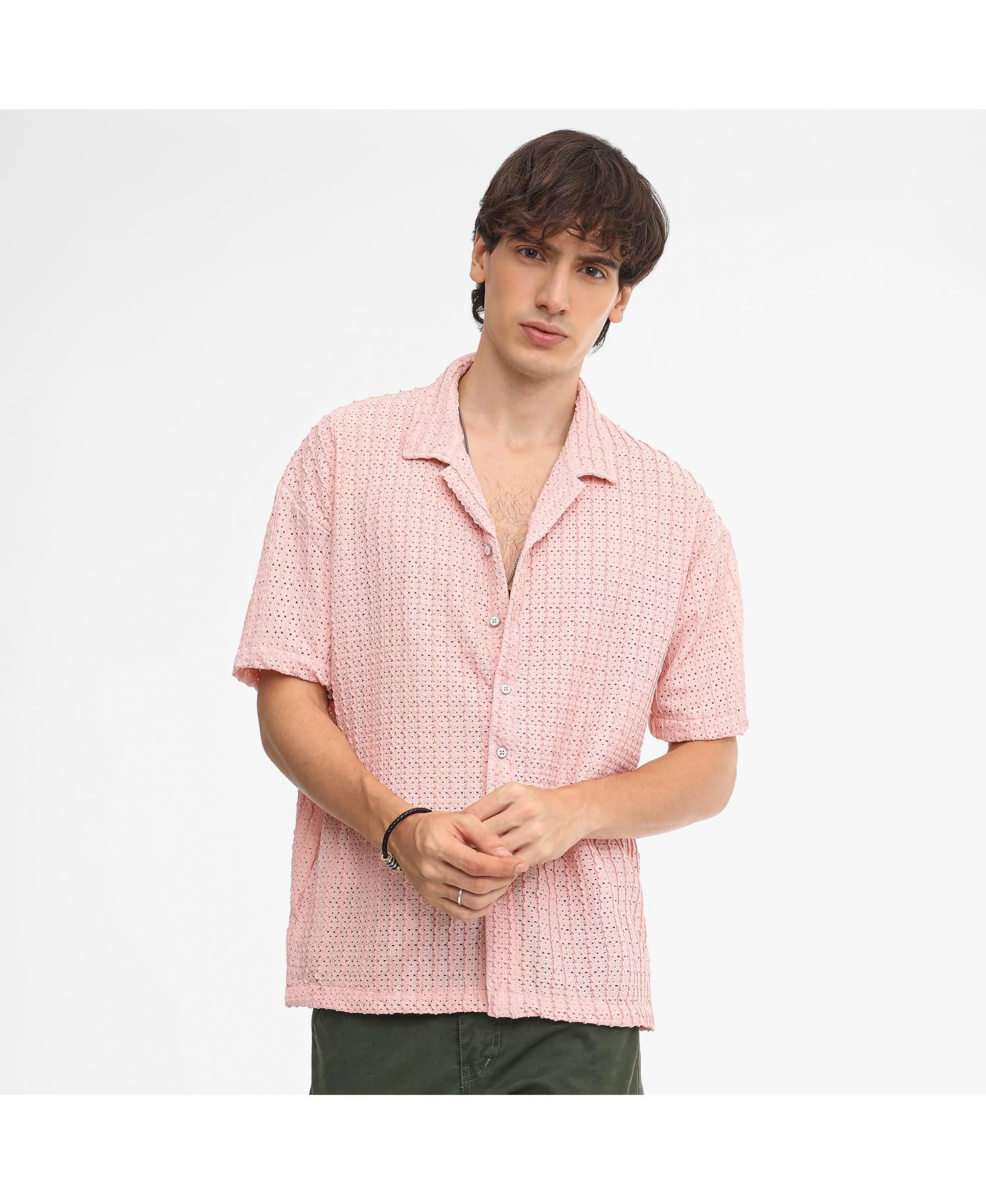 Strokes-Textured Shirt