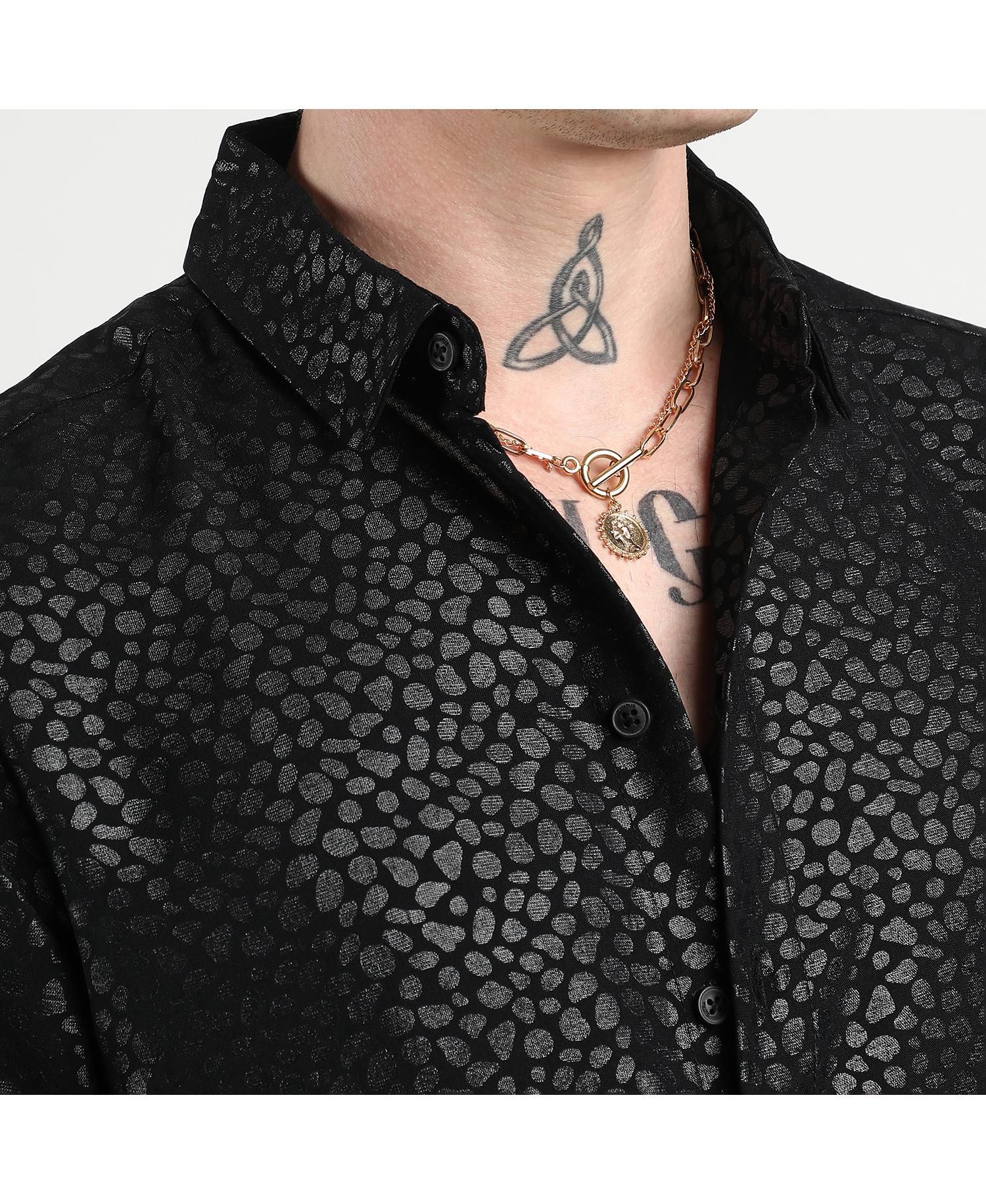 Men's Onyx Black Pavement Shirt