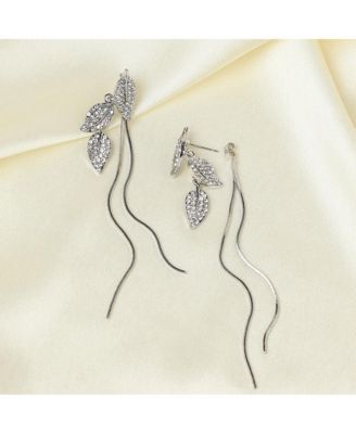 Women's Foliage Drop Earrings