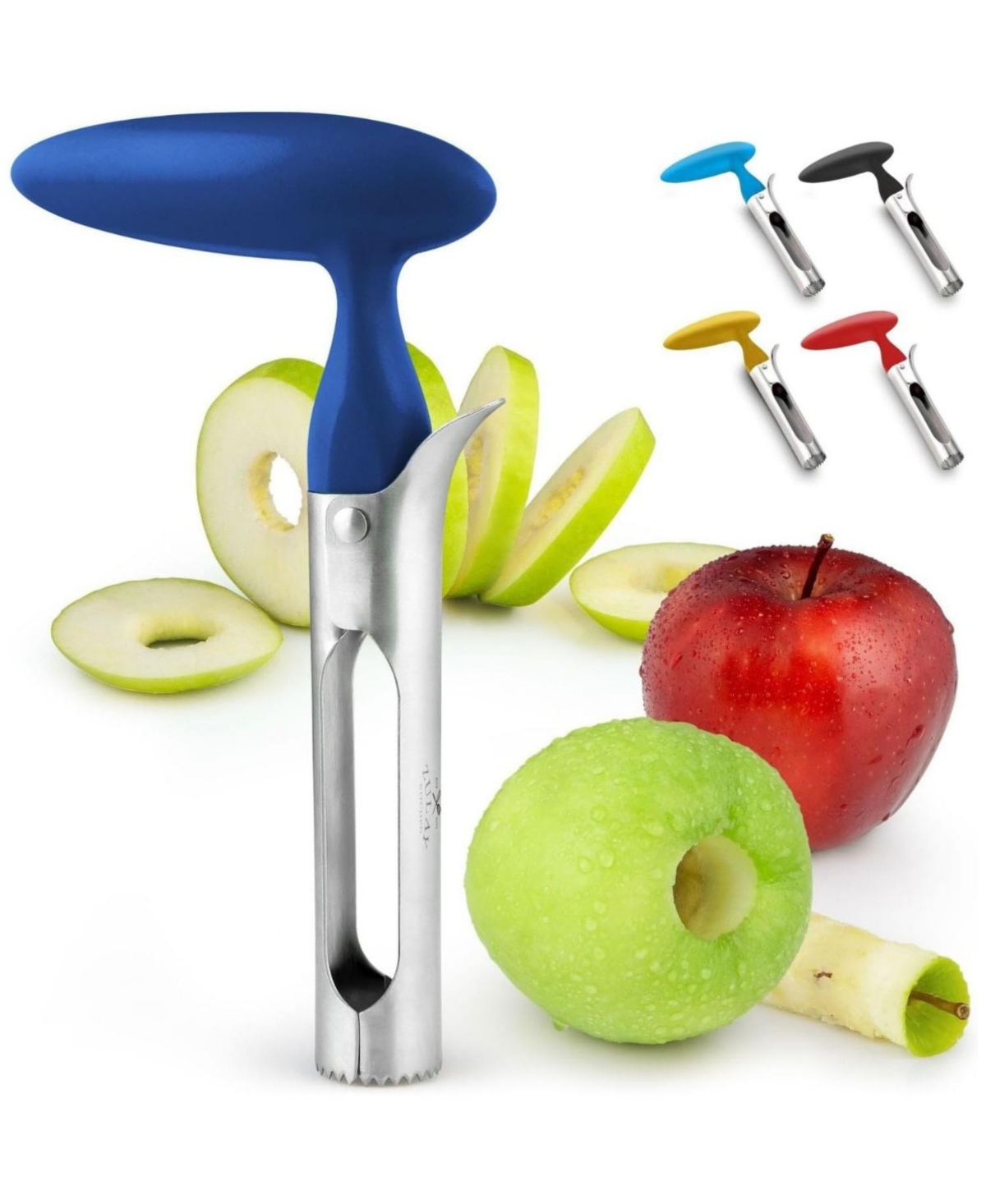 Zulay Kitchen Durable Stainless Steel Premium Apple Corer Remover
