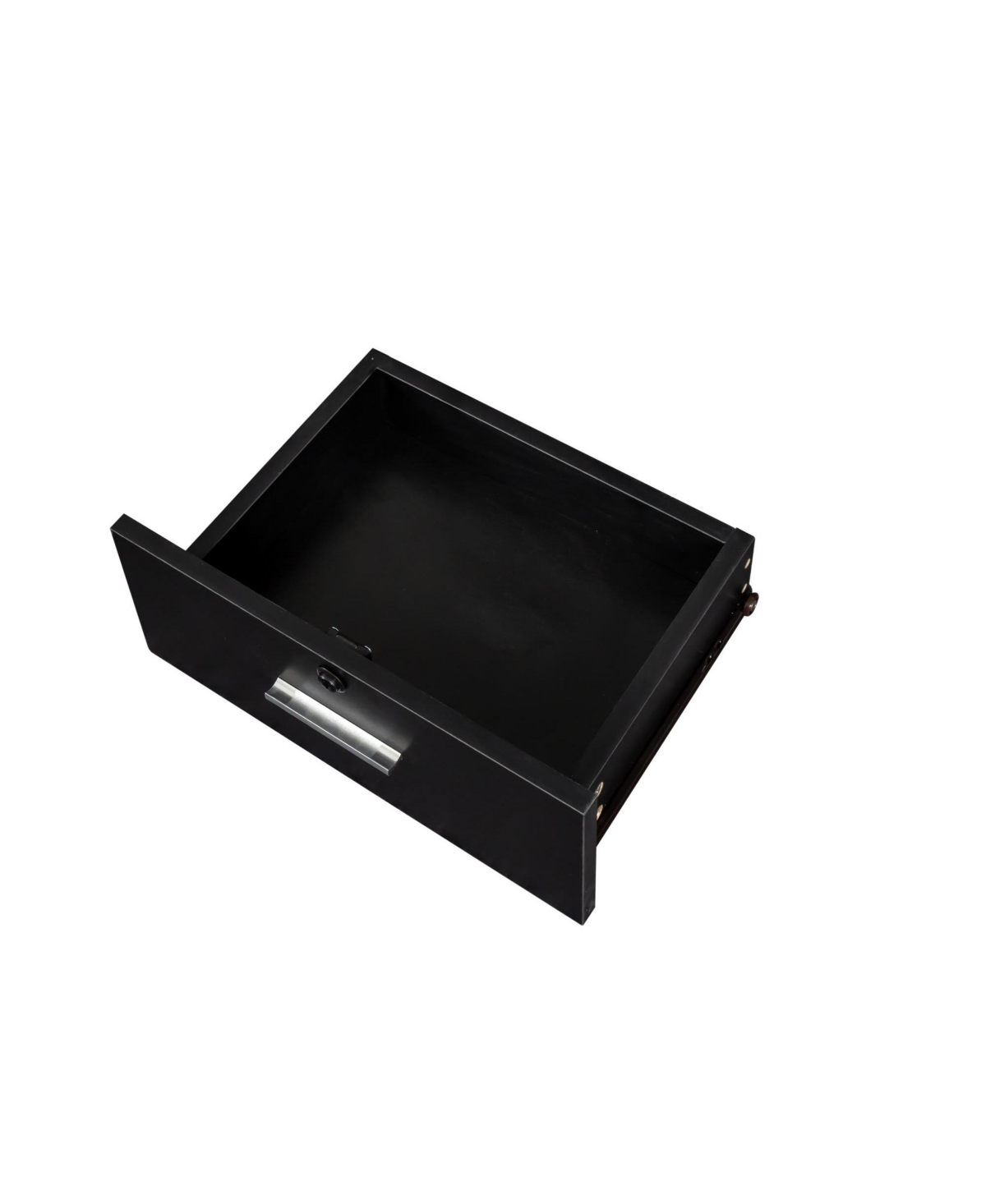 SlickblueModern Simple Hair Desk with Multi-Layer Storage and Ample Space for Organizing Supplies - Black