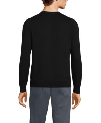Men's Fine Gauge Cotton Crew Neck Sweater
