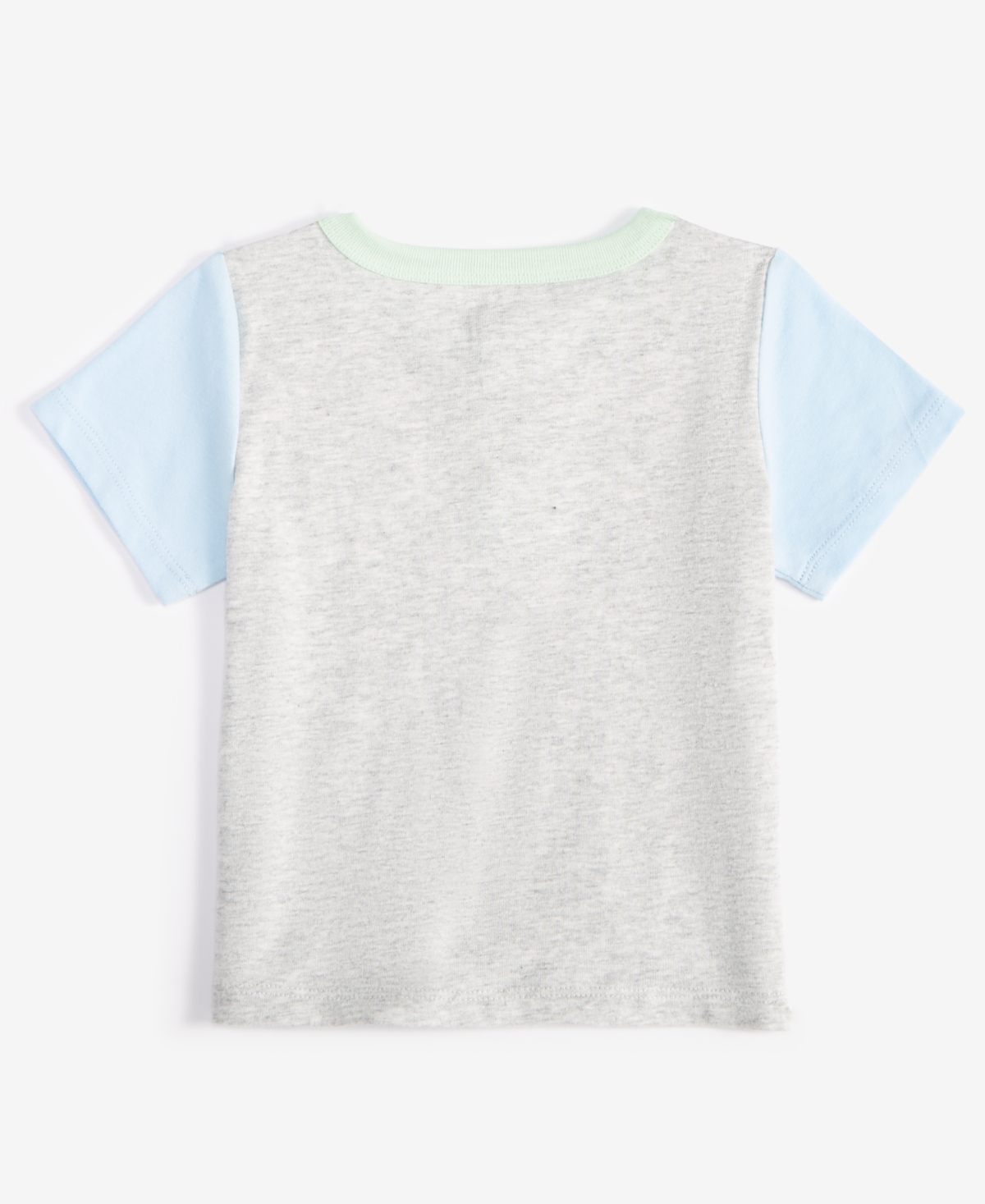 First Impressions Baby Boys Short-Sleeve Colorblocked Henley T-Shirt, Created for Macy's