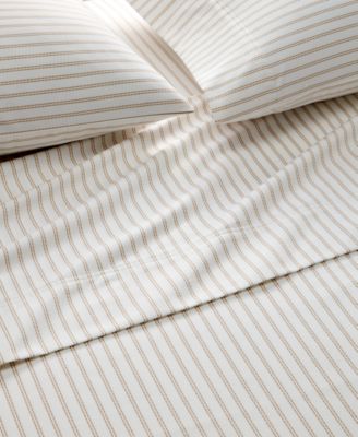 550 Thread Count Printed Cotton 4-Pc. Sheet Set, California King, Exclusively at Macy’s