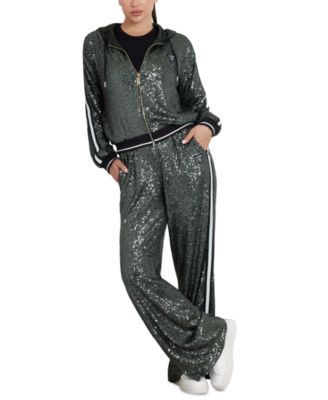 Women's Sequined Hoodie