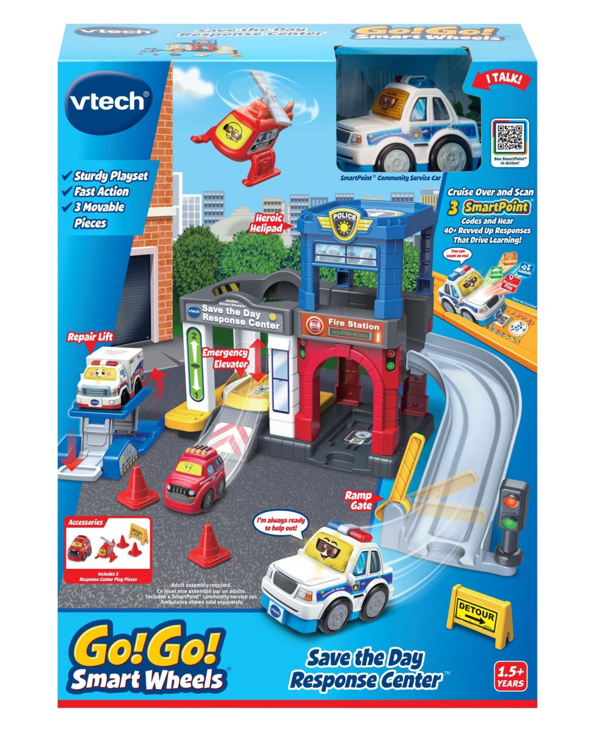 Vtech Go Smart Wheels Save The Day Response Center In No Color