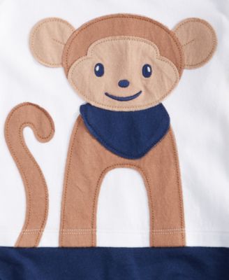 Baby Boys Monkey Sunsuit, Created for Macy's
