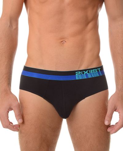 2(x)ist Barcode Men's No-Show Briefs