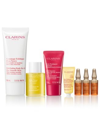 FREE 8-Pc. gift with $75 Clarins purchase ($93 Value) - Macy's