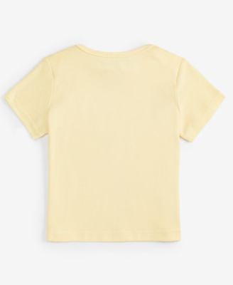 Baby Boys Short-Sleeve Solid Lap-Shoulder T-Shirt, Created for Macy's