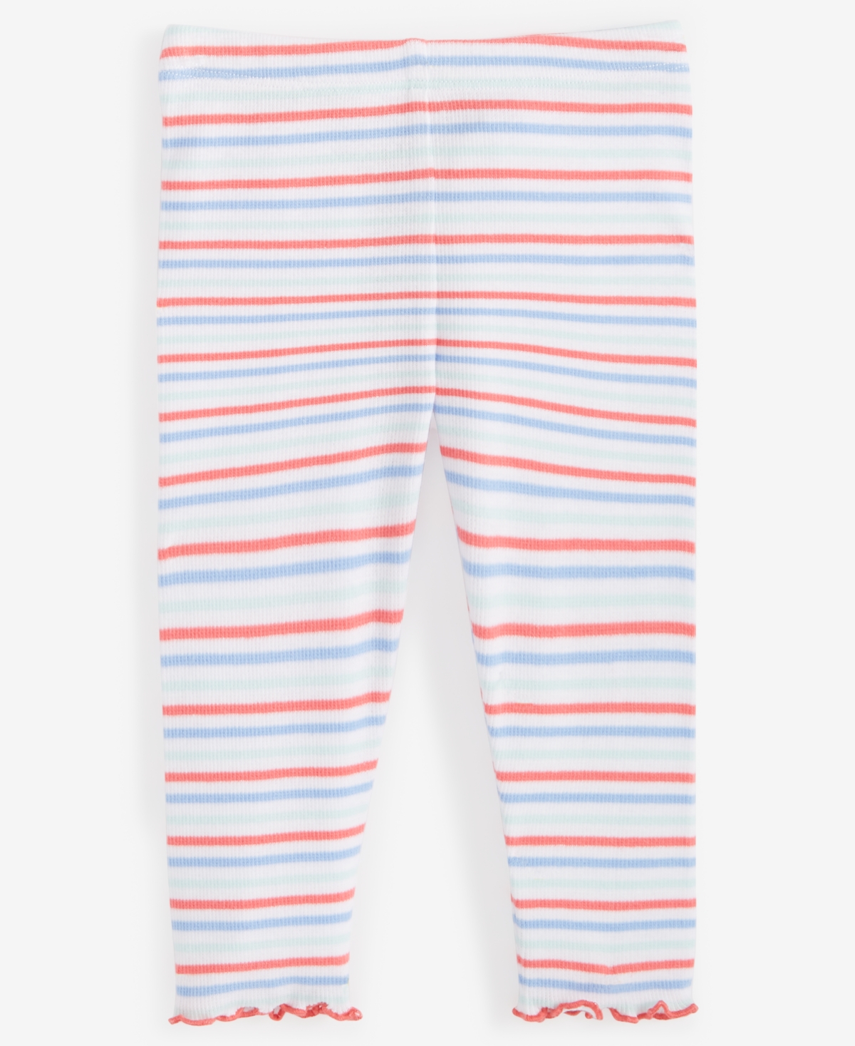 First Impressions Baby Girls Rib Nordic Striped Leggings, Created for Macy's