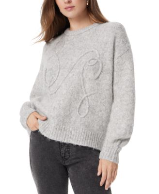 Sam Edelman - Women's Khloe Roomy Embroidered Sweater