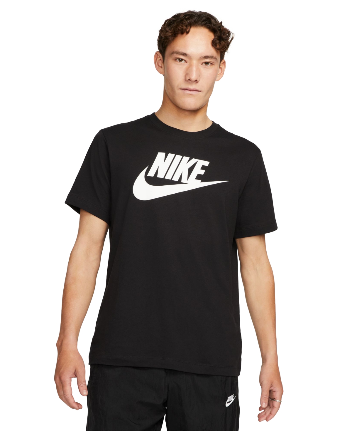 Nike Men's  Sportswear T-shirt In Black,white