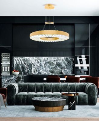 4" Metal Bjoux LED Chandelier