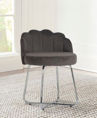 25.25" Metal Catalina Vanity Stool