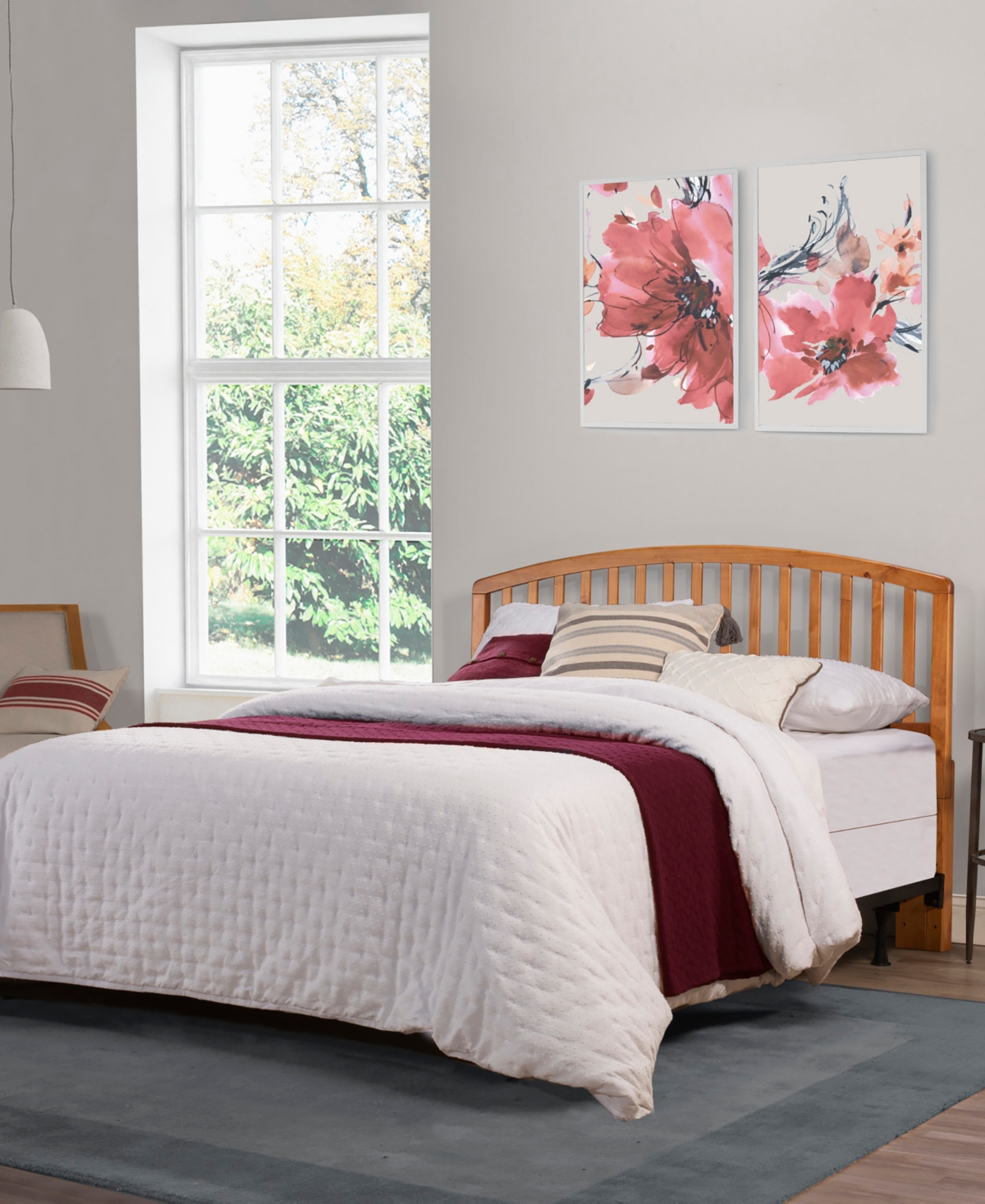 Hillsdale 43.75" Wood Carolina Full/queen Headboard In Country Pine