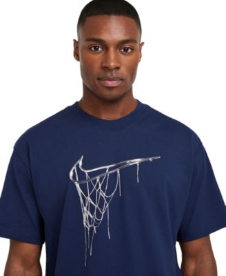 Men's Max90 Loose-Fit Basketball Graphic T-Shirt 