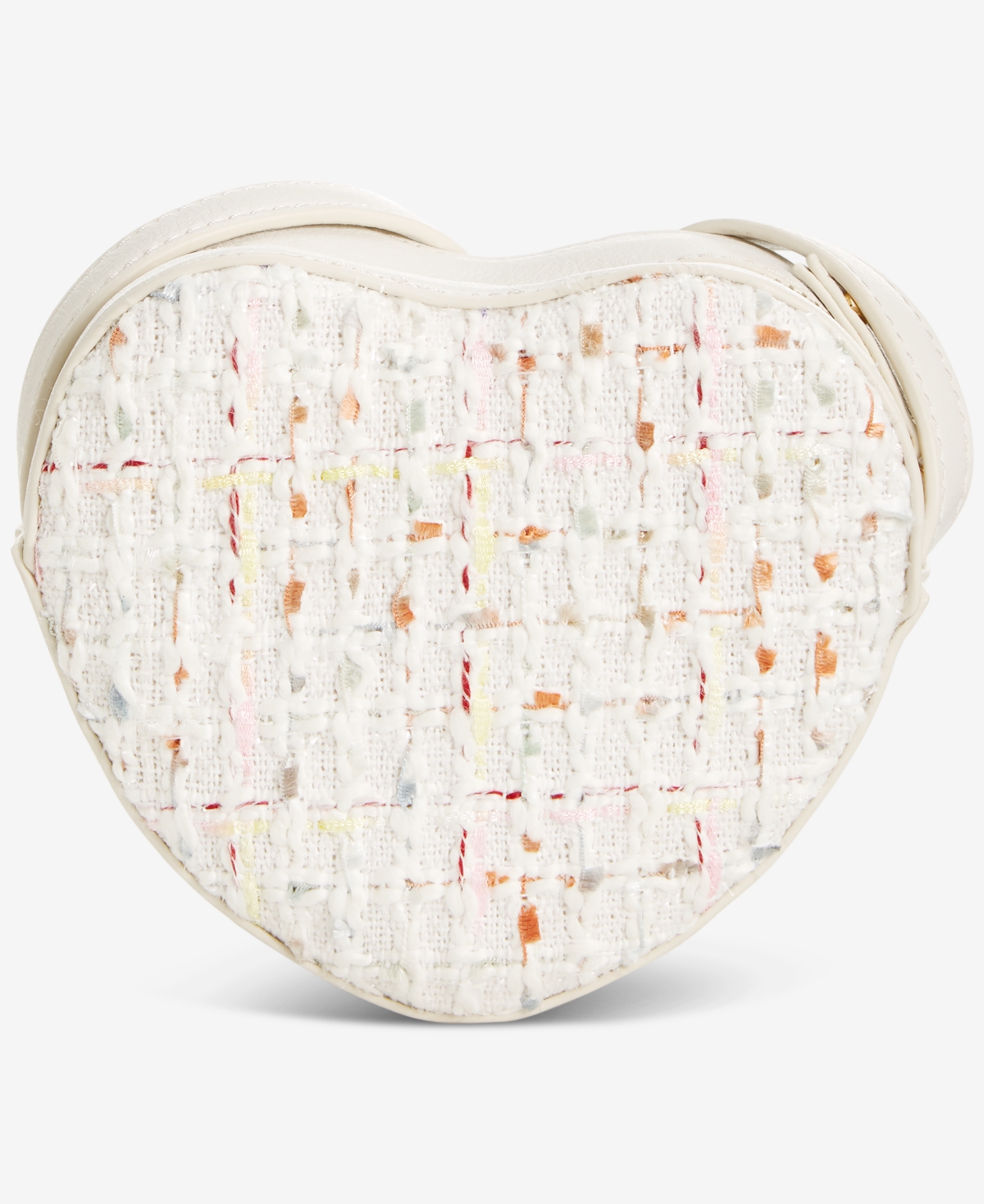 ON 34TH MINI JASMII TWEED HEART CROSSBODY, EXCLUSIVELY AT MACY'S 