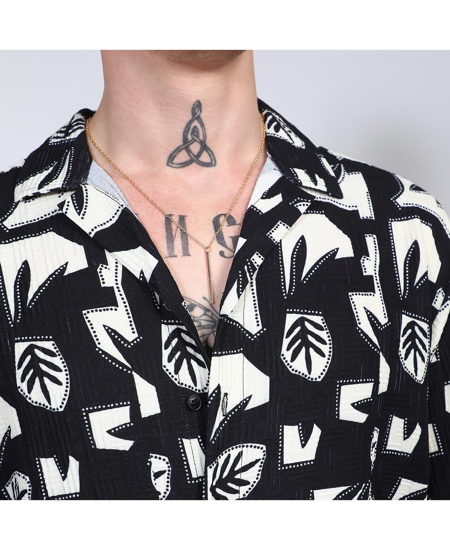 Men's Pleat-Creased Shirt